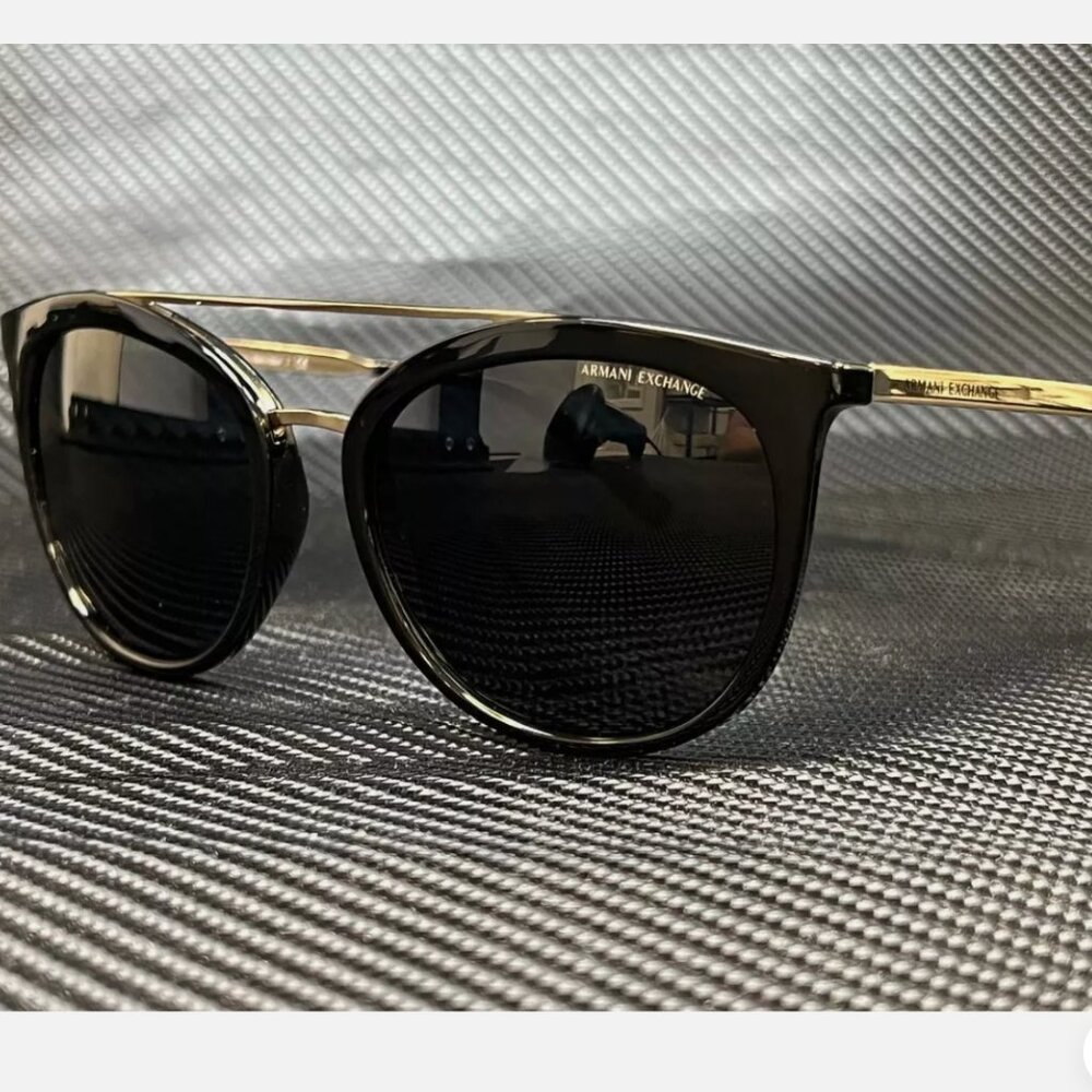 Armani Exchange Black Phantos 55mm Women's Sunglasses